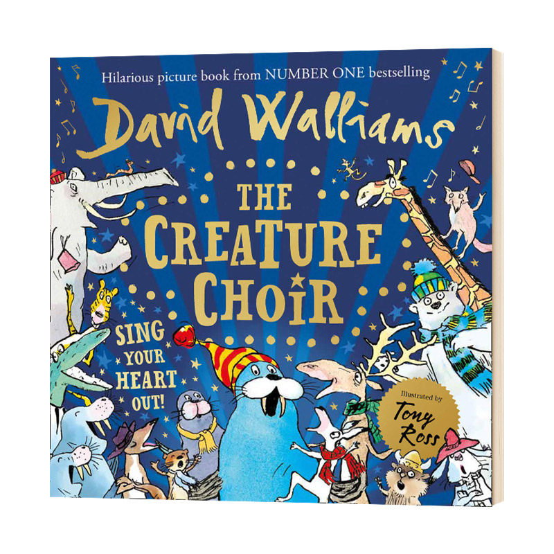 华研原版 生物合唱团 英文原版绘本 The Creature Choir 精装 儿童英语故事书 David Walliams 大卫威廉姆斯 英文版进口英语书籍