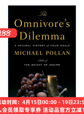 杂食者的两难  英文原版 The Omnivore's Dilemma 食物的自然史 詹姆斯比尔德奖 Michael Pollan 精装 英文版 进口英语原版书籍
