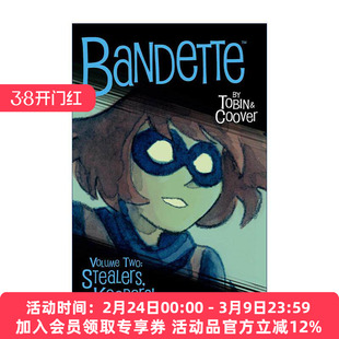 英文原版 Bandette Volume 2 Stealers Keepers! 班迪特 卷二 偷窃者 守护者 黑马漫画 英文版 进口英语原版书籍