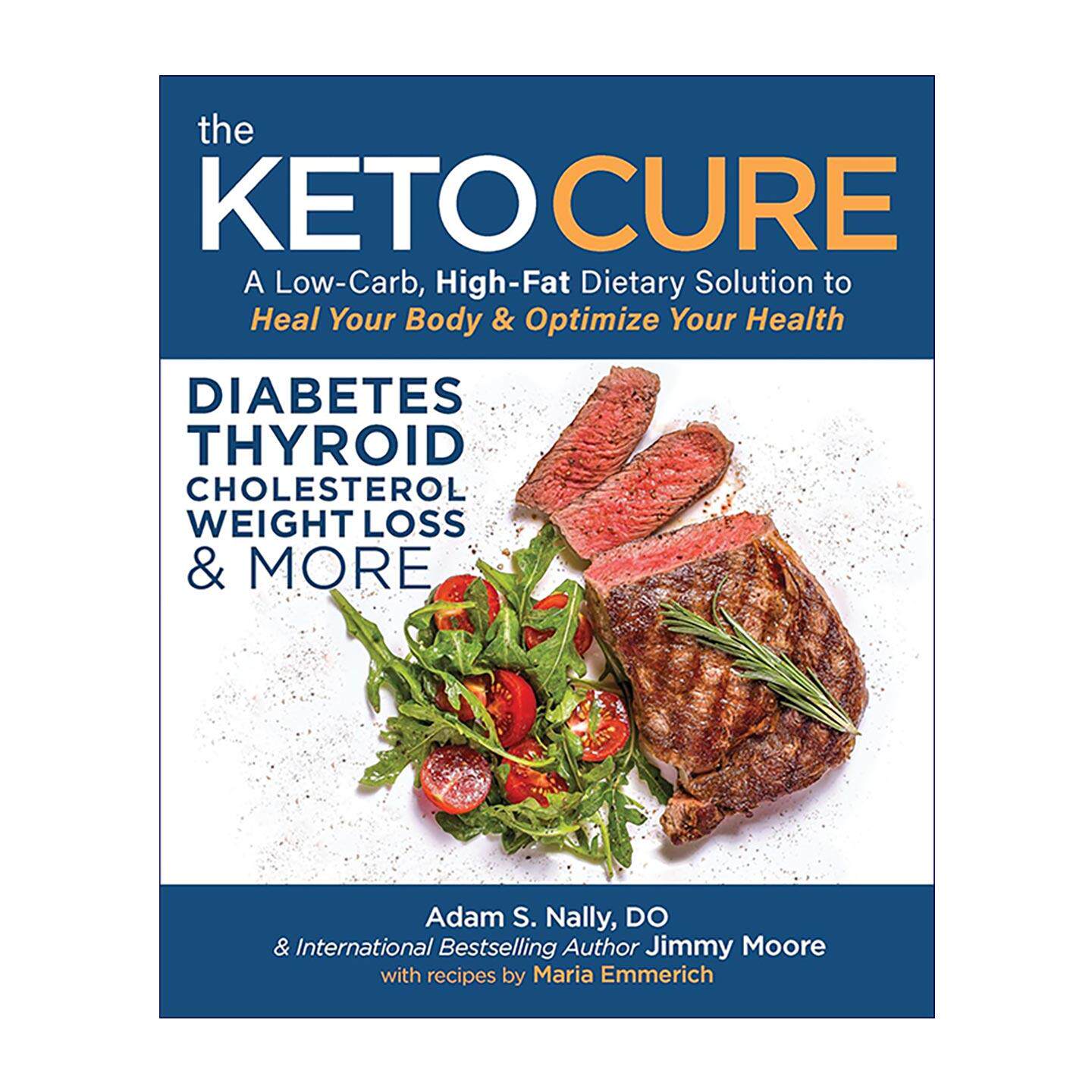 英文原版 The Keto Cure 慢性病生酮疗法 科学低碳高脂饮食方案 调理身体优化健康 英文版 进口英语原版书籍