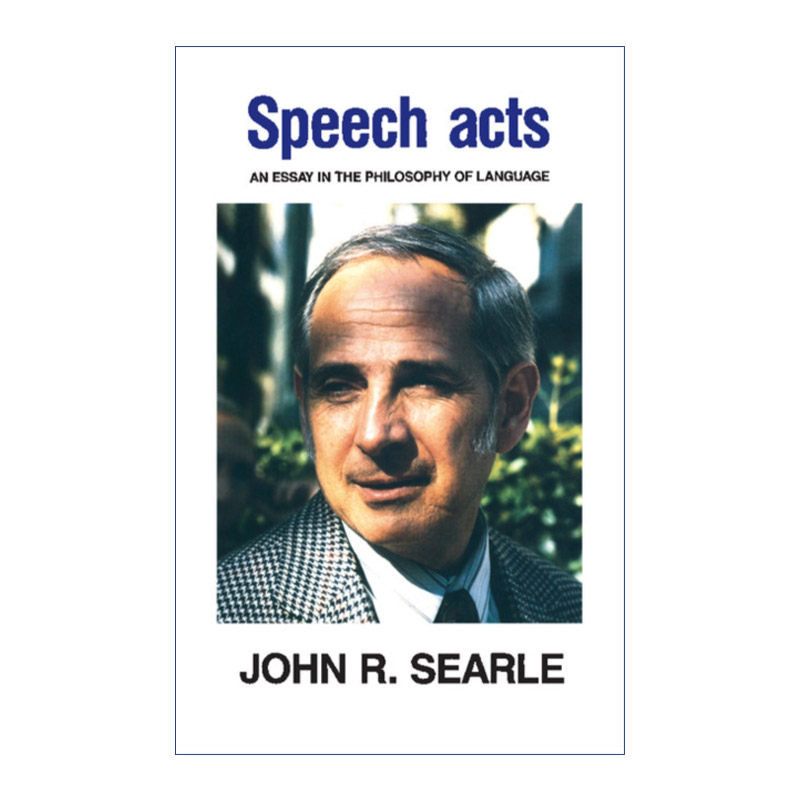 英文原版 Speech Acts 言语行为 语言哲学论 约翰·塞尔 英文版 进口英语原版书籍