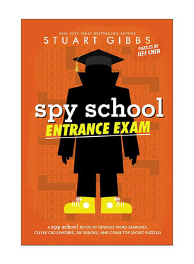 英文原版 Spy School Entrance Exam 间谍学校 入学考试 数独游戏 英文版 进口英语原版书籍