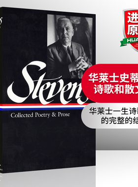 英文原版 Wallace Stevens Collected Poetry & Prose 华莱士史蒂文斯 诗歌和散文集 英文版