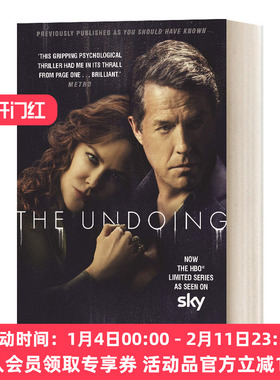 华研原版 英文原版小说 The Undoing 无所作为 珍·汉夫·克莱利兹 HBO美剧原著小说 英文版 进口英语原版书籍