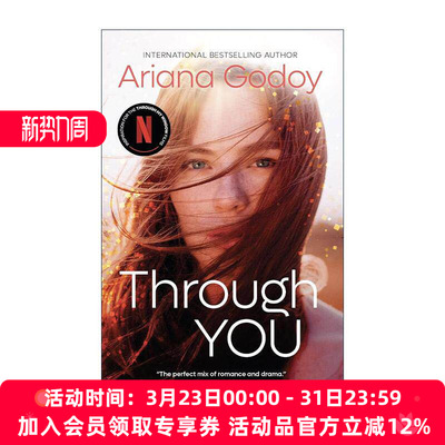 英文原版 Through You Hidalgo Brothers 隔窗恋爱2 同名电影原著 Ariana Godoy 英文版 进口英语原版书籍