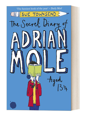 英文原版小说 The Secret Diary of Adrian Mole Aged 13 ? 少年阿莫的秘密日记 英文版 进口英语原版书籍