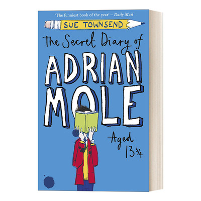 英文原版小说 The Secret Diary of Adrian Mole Aged 13 ? 少年阿莫的秘密日记 英文版 进口英语原版书籍