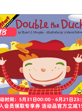 英文原版 Mathstart Level 1 Double the Ducks 数学启蒙绘本1级 英文版 进口英语原版书籍