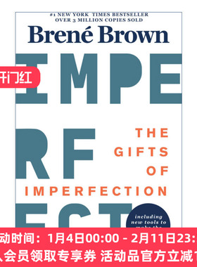 脆弱的力量不完美的礼物 英文原版 The Gifts of Imperfection 10周年版 英文版 进口英语原版书籍