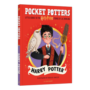 英文版 书籍 Harry 哈利波特篇 精装 哈利波特系列人物漫画小指南 Potters Potter 进口英语原版 英文原版 彩色插画 Pocket