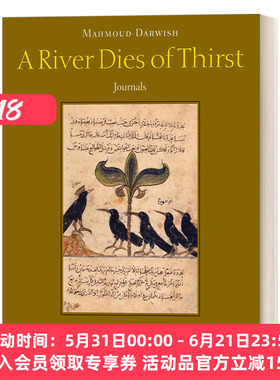 英文原版 A River Dies of Thirst 渴死的河 巴勒斯坦诗人穆罕默德 达尔维什Mahmoud Darwish诗选 英文版 进口英语原版书籍