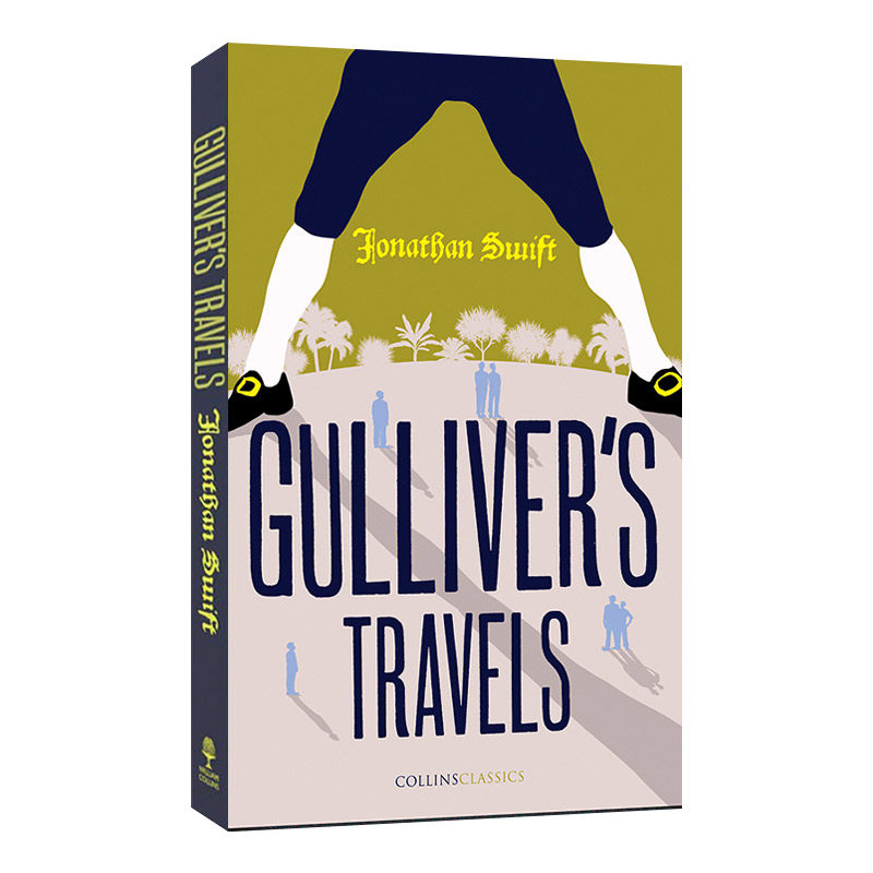 格列佛游记 乔纳森·斯威夫特 英文原版 Collins Classics — Gulliver's Travels 柯林斯经典系列新版 英文版 进口英语原版书籍
