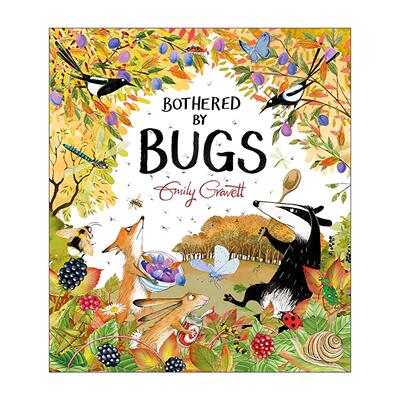 英文原版 Bothered by Bugs 虫虫烦恼 凯特格林纳威奖得主 Emily Gravett 英文版 进口英语原版书籍
