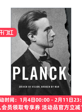 英文原版 Planck 普朗克传 身份危机与道德困境 精装 英文版 进口英语原版书籍