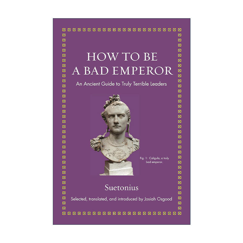 英文原版 How to Be a Bad Emperor Ancient Wisdom for Modern Readers 如何成为糟糕的皇帝 领导者的古老指南 古罗马历史学家