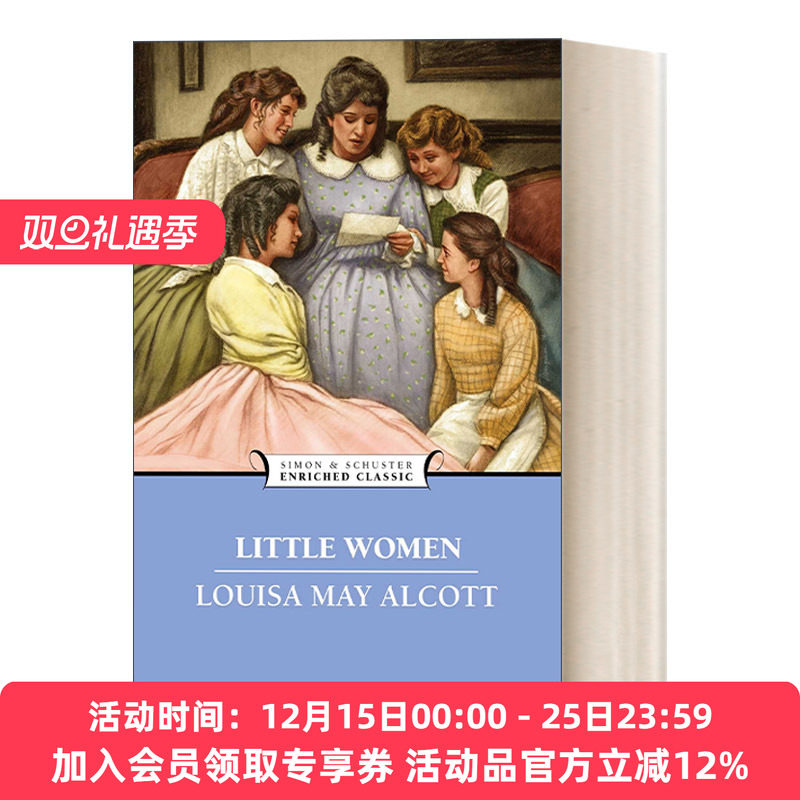 小妇人 英文原版 Little Women Enriched Classics系列 英文版 进口英语原版书籍
