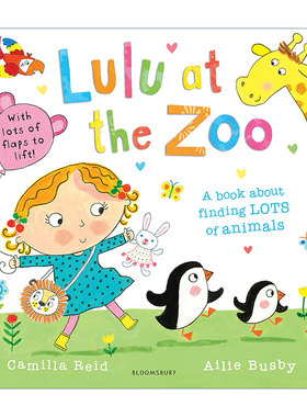 露露动物园之旅 英文原版 Lulu at the Zoo Lulu系列 英文版 进口英语原版书籍
