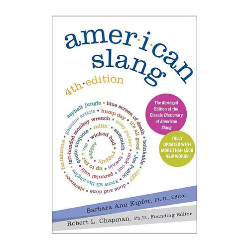 英文原版 American Slang 美国俚语 第4版 英文版 进口英语原版书籍