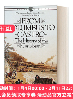 英文原版 From Columbus to Castro 从哥伦布到卡斯特罗 1492-1969年的加勒比历史 Eric Williams 英文版 进口英语原版书籍