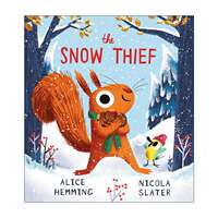 The Snow Thief, a children's picture book with seasonal changes in English, is an imported original English book thumbnail 2