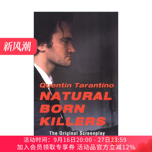 英文原版 Natural Born Killers 天生杀人狂 同名电影剧本 Quentin Tarantino昆汀·塔伦蒂诺 英文版 进口英语原版书籍