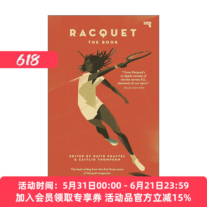 英文原版 Racquet 球拍 网球杂志联合创始人Caitlin Thompson 英文版 进口英语原版书籍