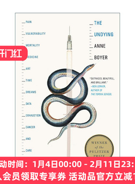 英文原版 The Undying 未死之身 一位乳腺癌病人的生死独白 2020年普利策奖 英文版 进口英语原版书籍
