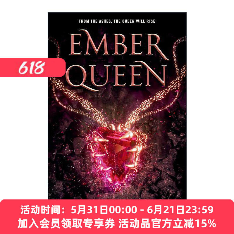 英文原版 Ember Queen Ash Princess 03 残虹女王 灰烬公主系列3 青少年奇幻小说 Laura Sebastian 英文版 进口英语原版书籍