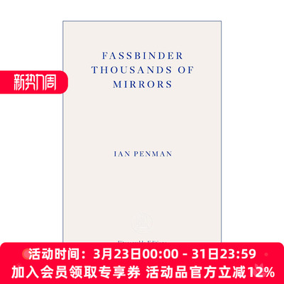 英文原版 Fassbinder Thousands of Mirrors 法斯宾德千重镜 德国新电影大师 英文版 进口英语原版书籍