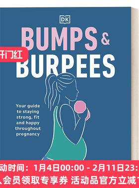 英文原版 Bumps and Burpees 孕妇健身运动指南 英文版 进口英语原版书籍