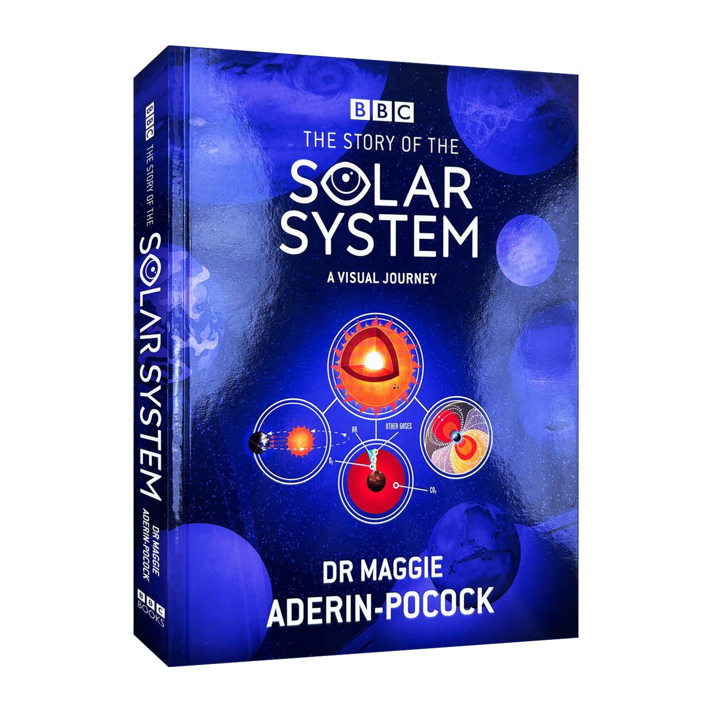 英文原版 The Story of the Solar System 太阳系的故事 一部视觉历史 Maggie Aderin-Pocock 精装插图科普书 进口英语原版书籍