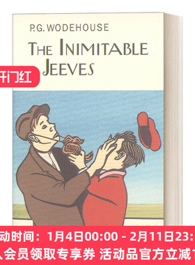 万能管家吉夫斯 英文原版 The Inimitable Jeeves P.G.伍德豪斯 Everyman精装收藏版 英文版 进口英语原版书籍