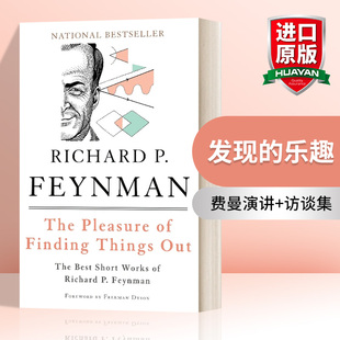 物理学 Pleasure Things Finding 英文原版 发现 科普读物 英文版 访谈集 费曼演讲 乐趣 书籍 进口英语原版 Out The