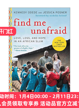英文原版 Find Me Unafraid 街角的奇迹 英文版 进口英语原版书籍
