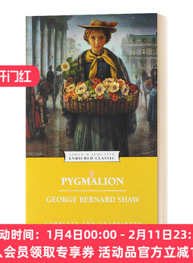 卖花女 英文原版 Pygmalion 皮格马利翁 芭芭拉少校 英文版进口原版英语文学书籍