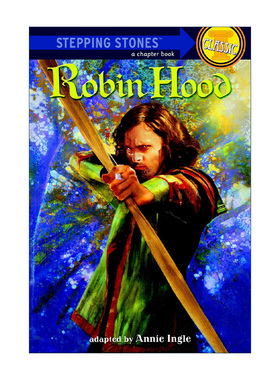 罗宾汉 英文原版 Robin Hood A Stepping Stone Book 章节桥梁书 英文版 进口英语原版书籍