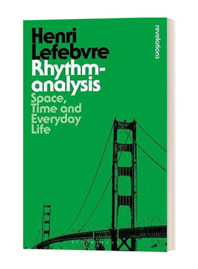 节奏分析 英文原版 Rhythmanalysis 昂利 列斐伏尔 英文版 进口英语原版书籍