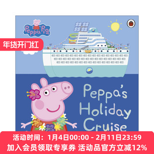 英文原版 Peppa Pig Holiday Cruise Ship 小猪佩奇绘本 假日游轮之旅 英文版 进口英语原版书籍
