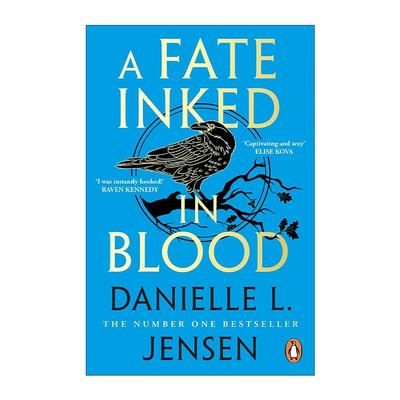 英文原版 A Fate Inked in Blood 血迹斑驳的命运 Danielle L. Jensen畅销北欧神话奇幻小说 英文版 进口英语原版书籍