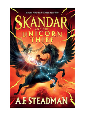 斯坎达和独角兽贼 英文原版 Skandar and the Unicorn Thief 儿童动作冒险小说 英文版 进口英语原版书籍