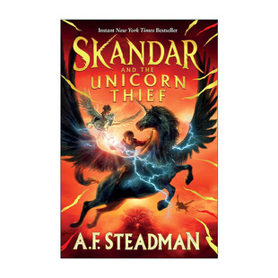 斯坎达和独角兽贼 英文原版 Skandar and the Unicorn Thief 儿童动作冒险小说 英文版 进口英语原版书籍