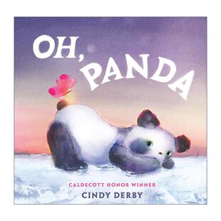 英文原版 Oh Panda 熊猫宝宝 儿童精装绘本 凯迪克奖得主 外面真好作者辛迪·德比 英文版 进口英语原版书籍