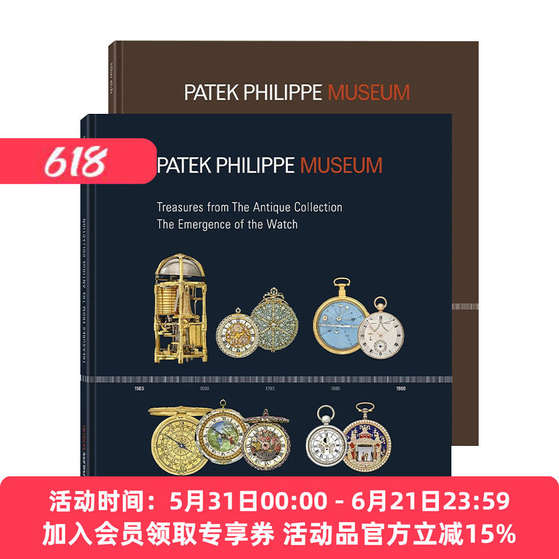 英文原版 Treasures from the Patek Philippe Museum 百达翡丽博物馆珍品 世界名表画册 精装艺术收藏鉴赏 进口英语原版书籍