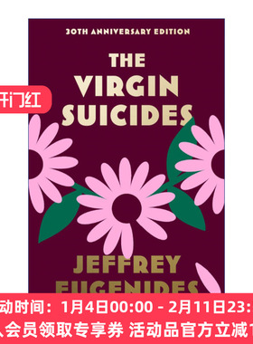 处女之死  英文原版 The Virgin Suicides 杰弗里·尤金尼德斯 30周年精装纪念版 英文版 进口英语原版书籍