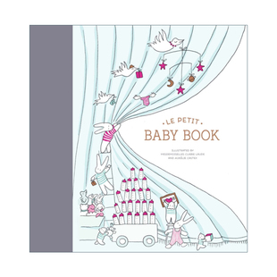 英文原版 Petit 婴儿日志书 Baby 可记录从怀孕到婴儿第一年 Book 英文版 书籍 进口英语原版 里程碑和特殊记忆