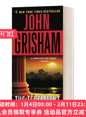 英文原版小说 The Testament A Novel 遗嘱 英文版 进口英语原版书籍