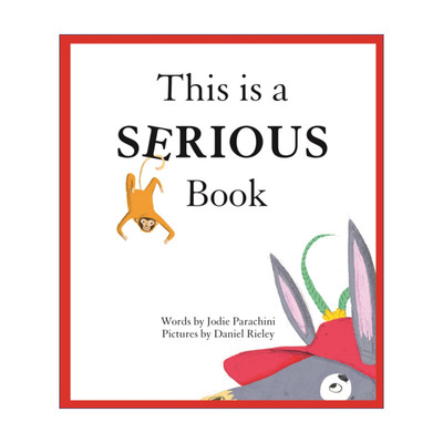 英文原版 This is a Serious Book 这是一本严肃的书 乔迪 ? 帕拉基尼 培养孩子的创造力 英文版 进口英语原版书籍