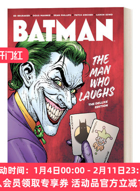 英文原版 Batman The Man Who Laughs The Deluxe Edition 蝙蝠侠狂笑之人 精装收藏版 DC漫画 精装 英文版 进口英语原版书籍