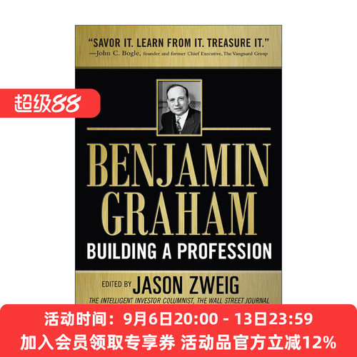 格雷厄姆精解证券分析 英文原版 Benjamin Graham Building a Profession 英文版 进口英语原版书籍