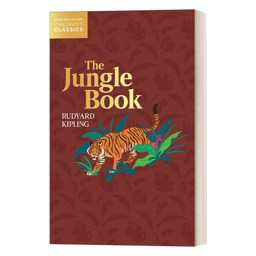 柯林斯儿童经典 英文原版 Harpercollins Children’S Classics — The Jungle Book 丛林之书 英文版 进口英语原版书籍
